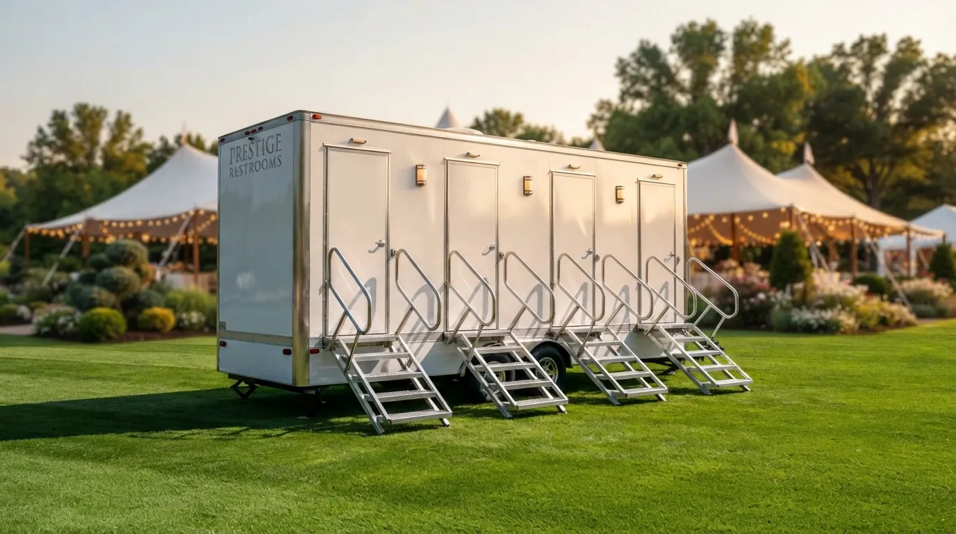 4 Stall Restroom Trailer in Glendale, AZ