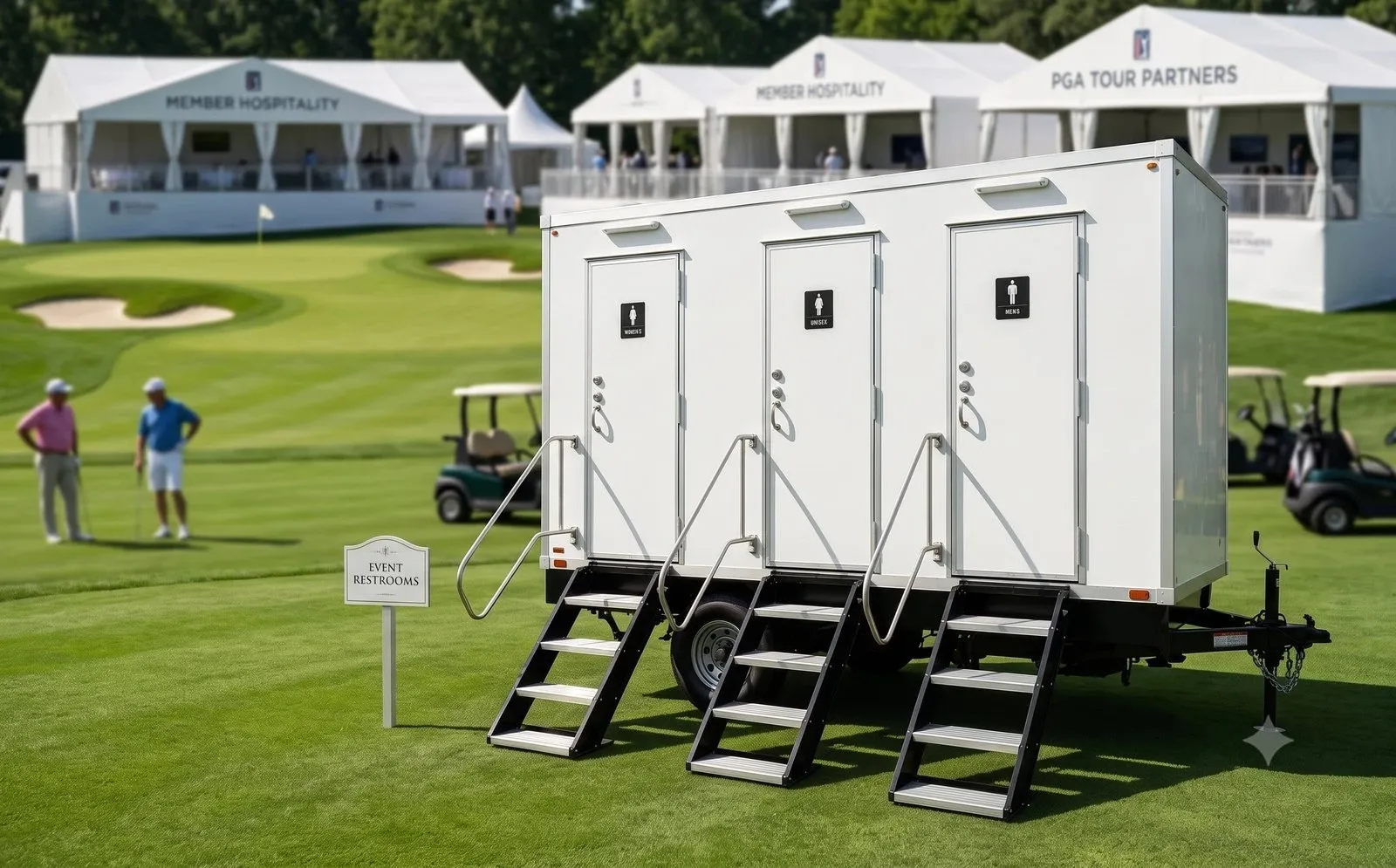 Golf Tournament Restrooms in Glendale, AZ